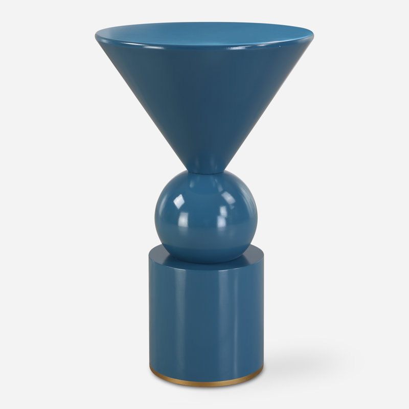 Mercer41 Panorea Blue Accent Table Wayfair — free download